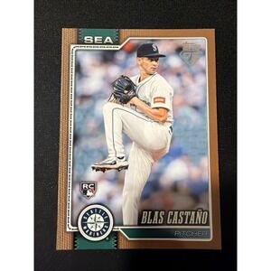 2026 Topps Series 2 Blas Castano Rookie Gold Parallel Serial Numbered 1745/2026